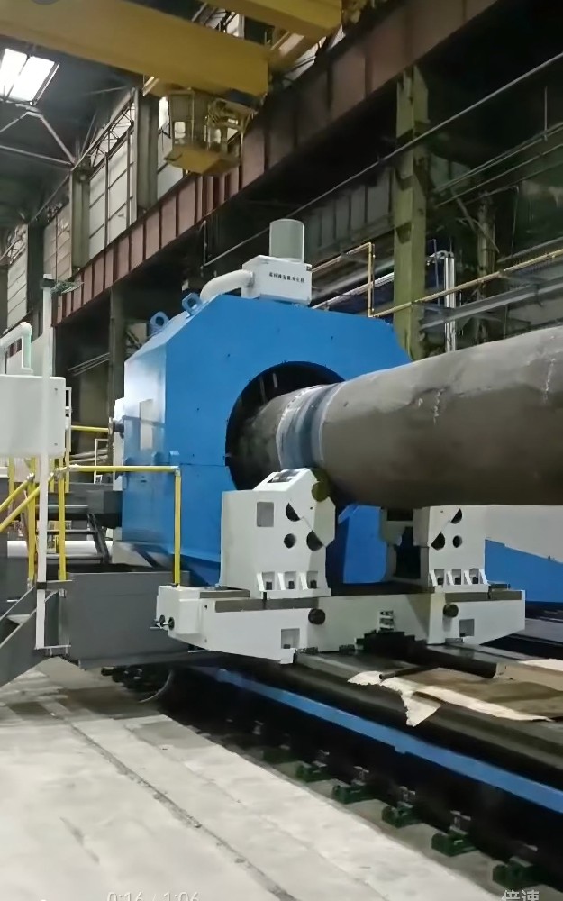 客户复购第二台23米深孔钻在客户工厂顺利安装